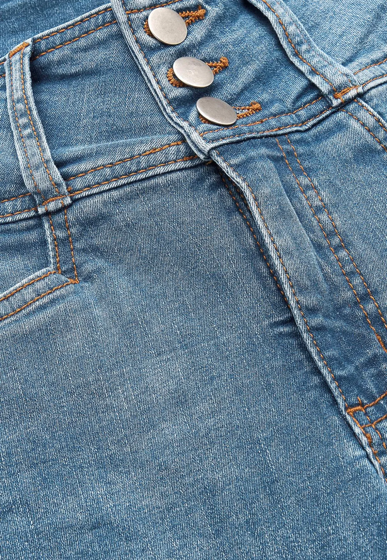 Bootcut-farkkut korkealla vyötäröllä - pituus Jennifer
