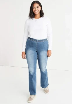 Bootcut, joustavat jeggingsit