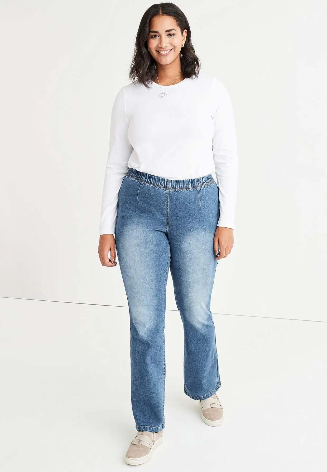 Bootcut, joustavat jeggingsit