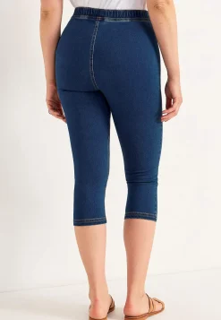 Caprileggingsit denimistä