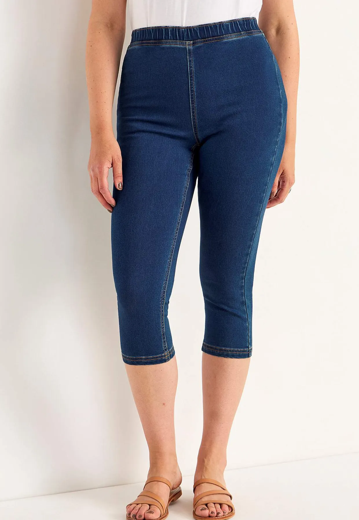Caprileggingsit denimistä