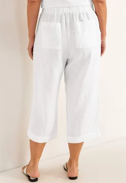 Culottehousut Premium pellavasta