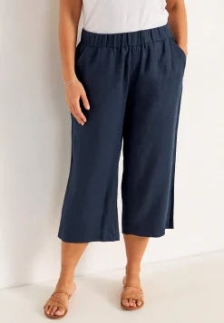 Culottehousut Premium pellavasta
