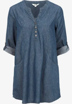 Denimtunika taskuilla