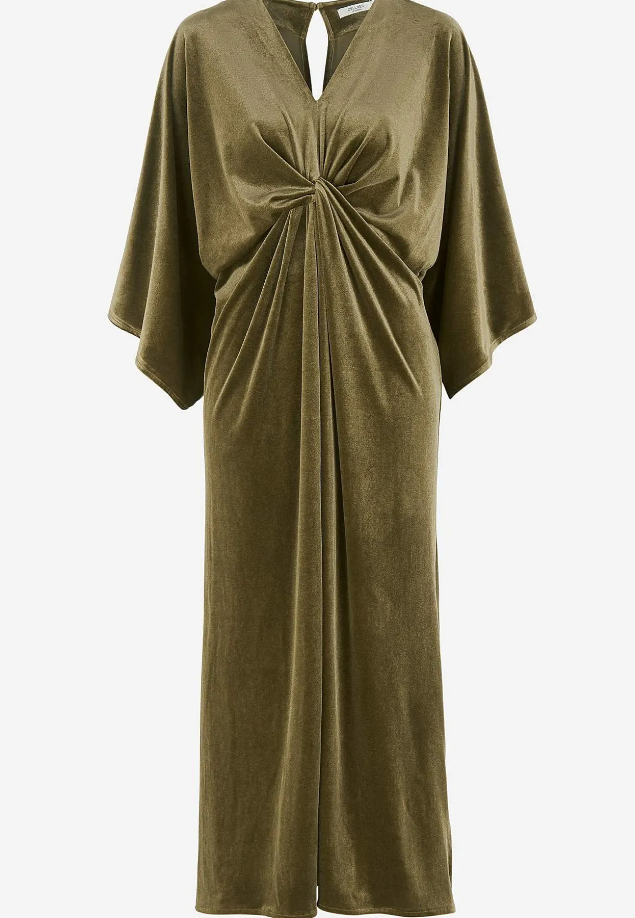Elegantti kaftaanimekko veluurista