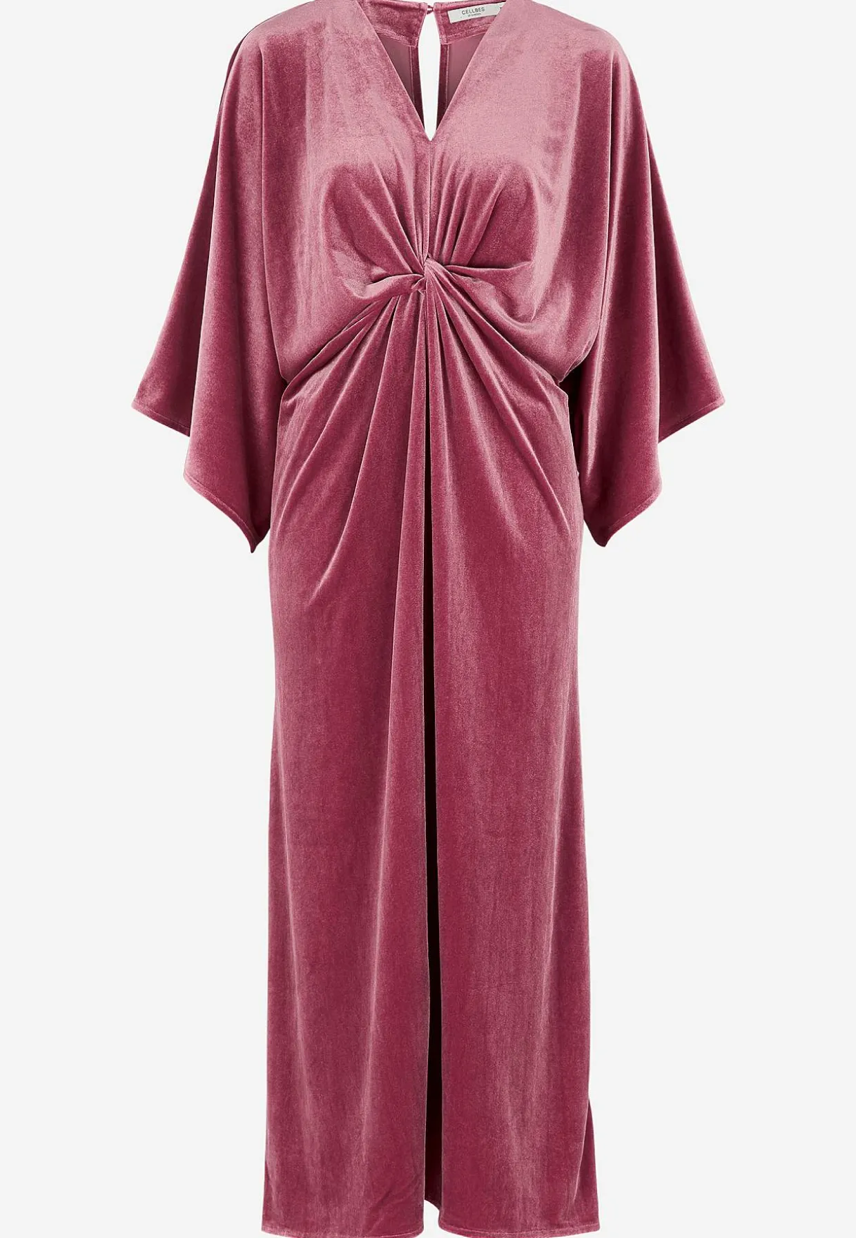 Elegantti kaftaanimekko veluurista