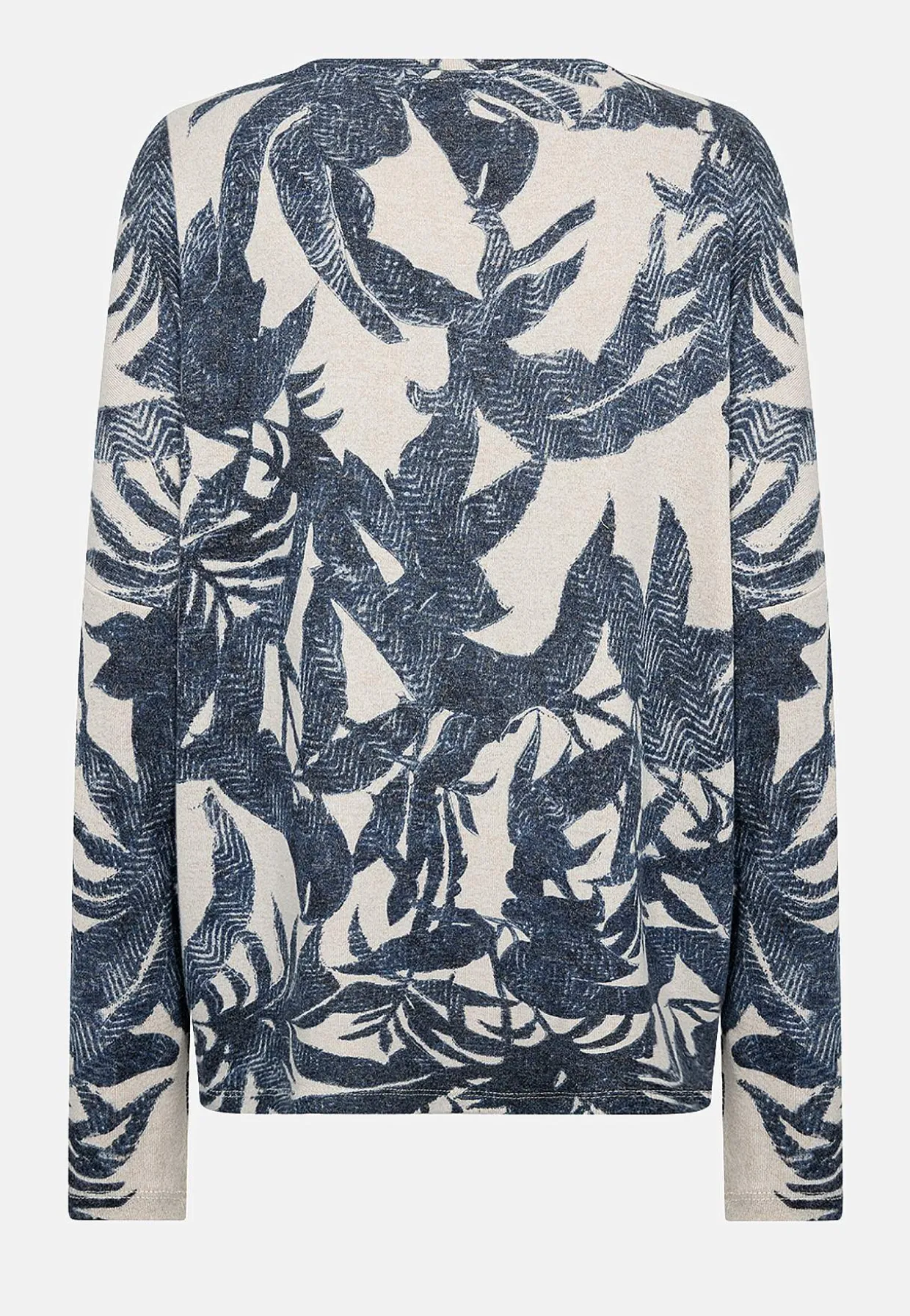 Erittäin pehmeä, kuviollinen trikootoppi