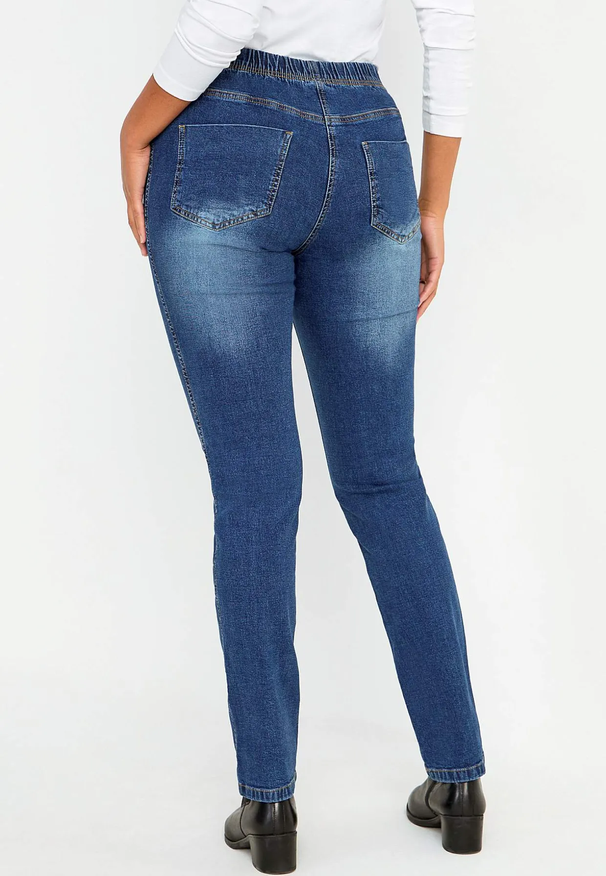 Jeggingsit skinny-lahkeella - pituus