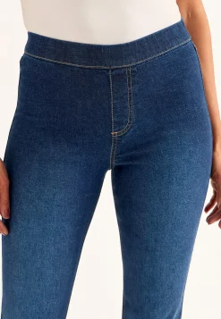 Joustavat, bootcut jeggingsit - pituus
