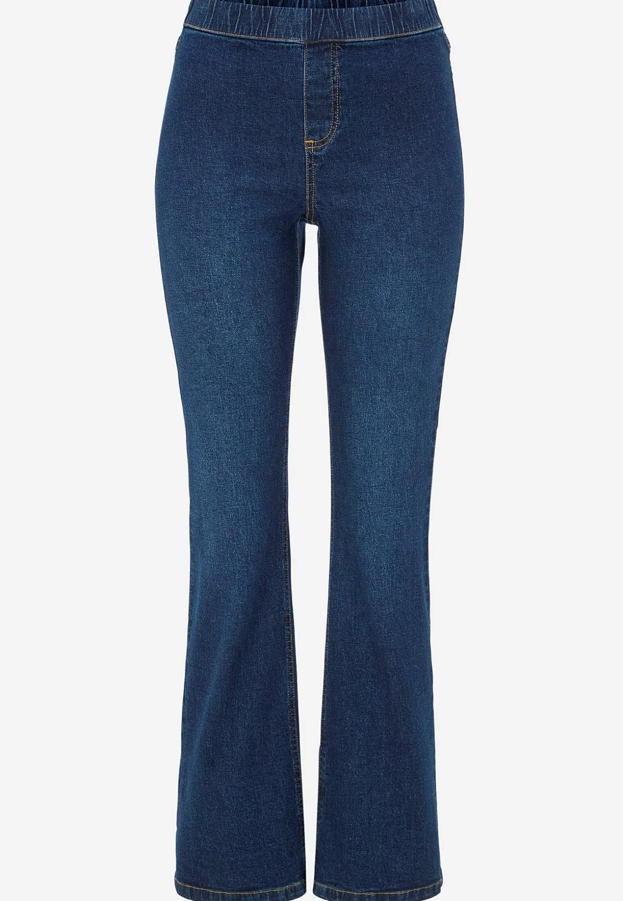 Joustavat, bootcut jeggingsit - pituus