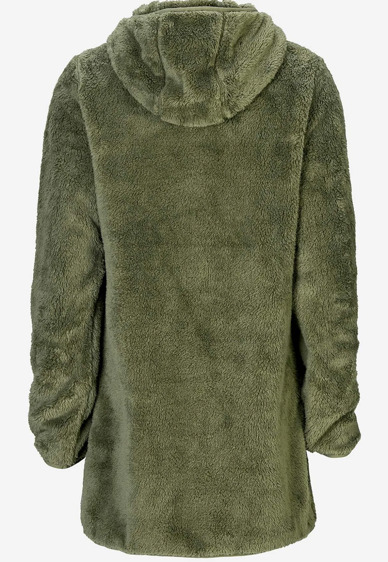 Kodikas fleece-takki hupulla