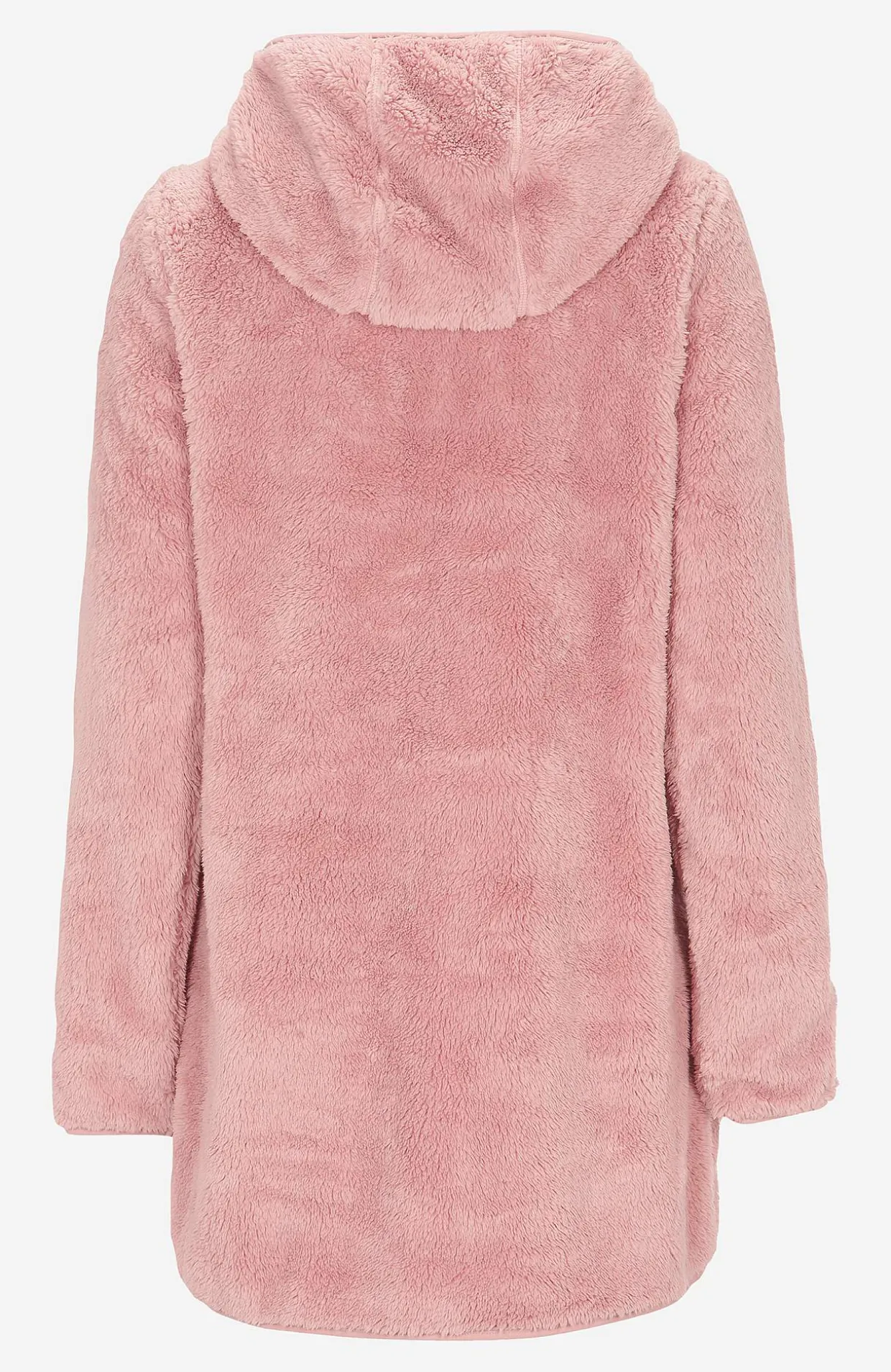 Kodikas fleece-takki hupulla