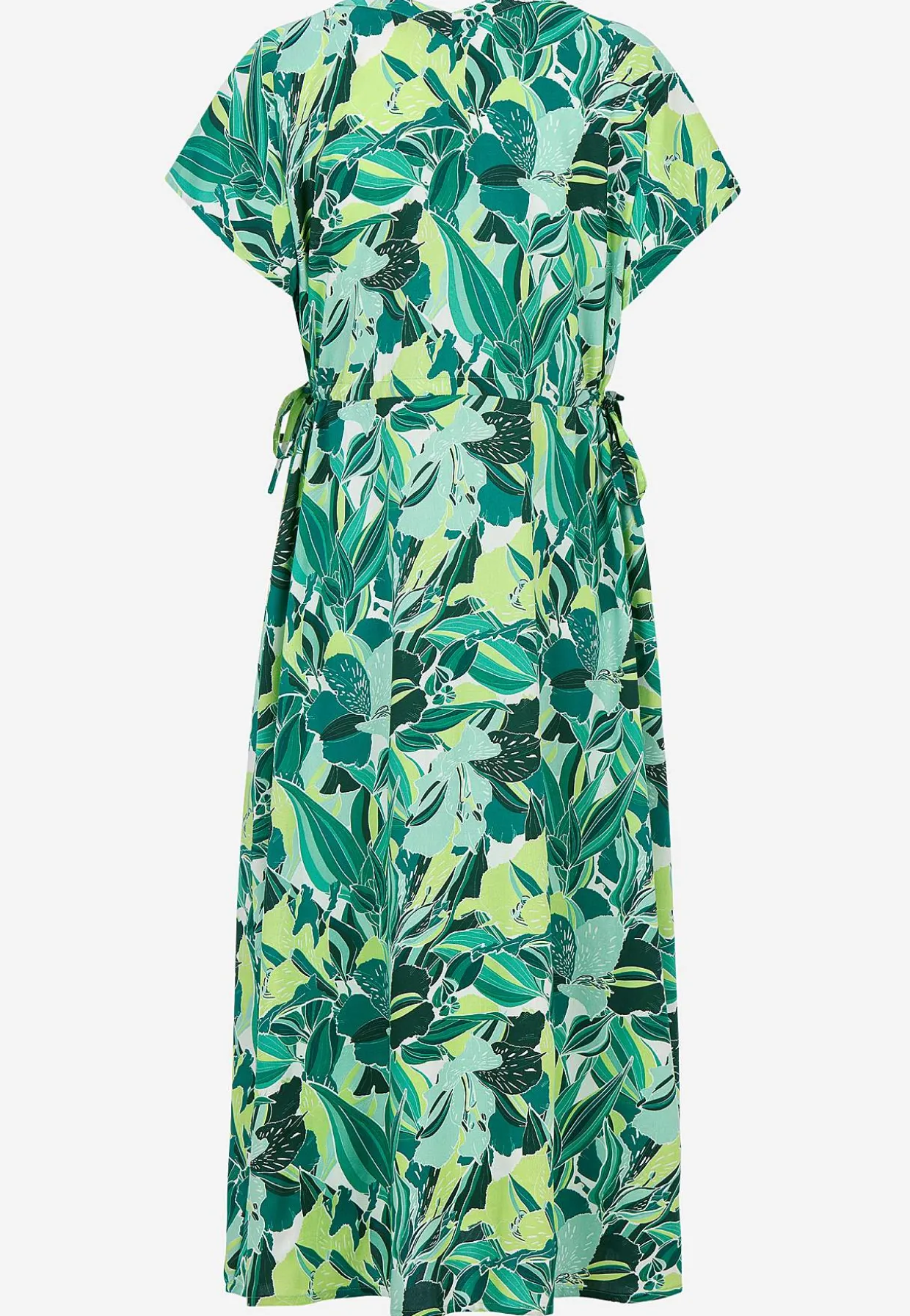 Kukkakuvioinen mekko viskoosista