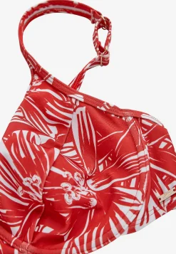 Kuvioidut, toppaamattomat bikinirintaliivit