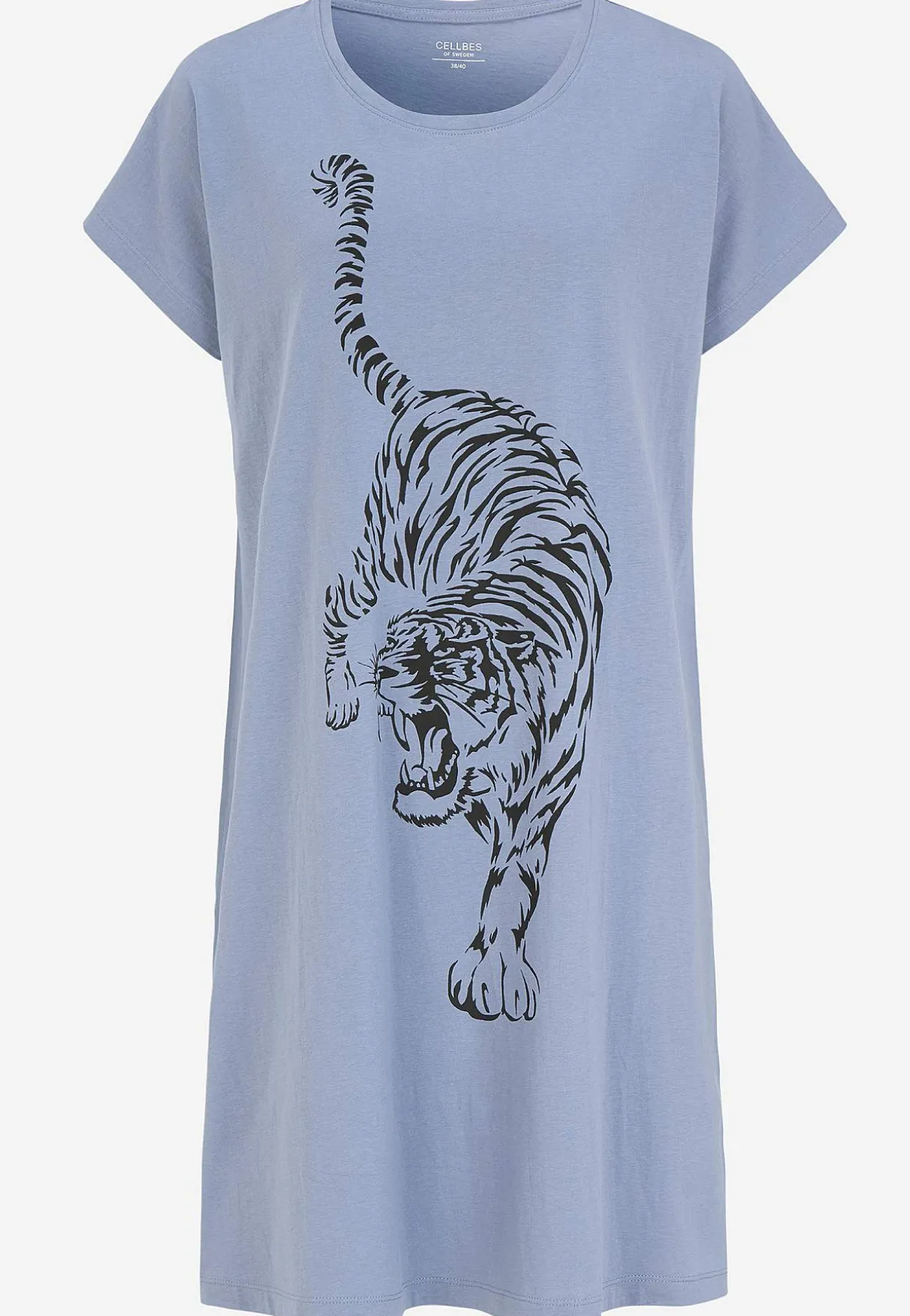 Kuviollinen yömekko puuvillasta 2 kpl/pakkaus