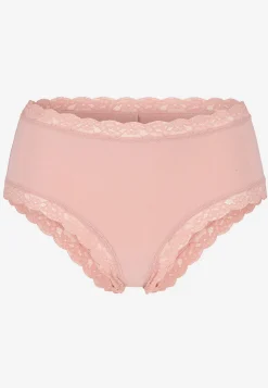 Pikkuhousut pitsillä ja brazilian-leikkauksella 3 kpl/pakkaus