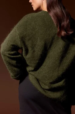 Pusero Premium mohair- ja villaseoksesta