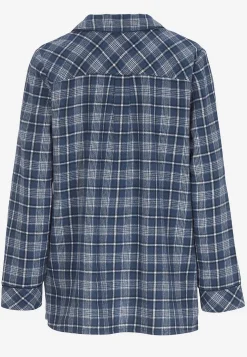 Ruudullinen pyjama flanellista