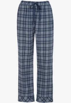 Ruudullinen pyjama flanellista