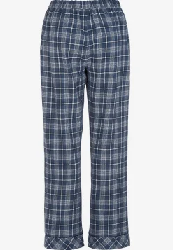 Ruudullinen pyjama flanellista