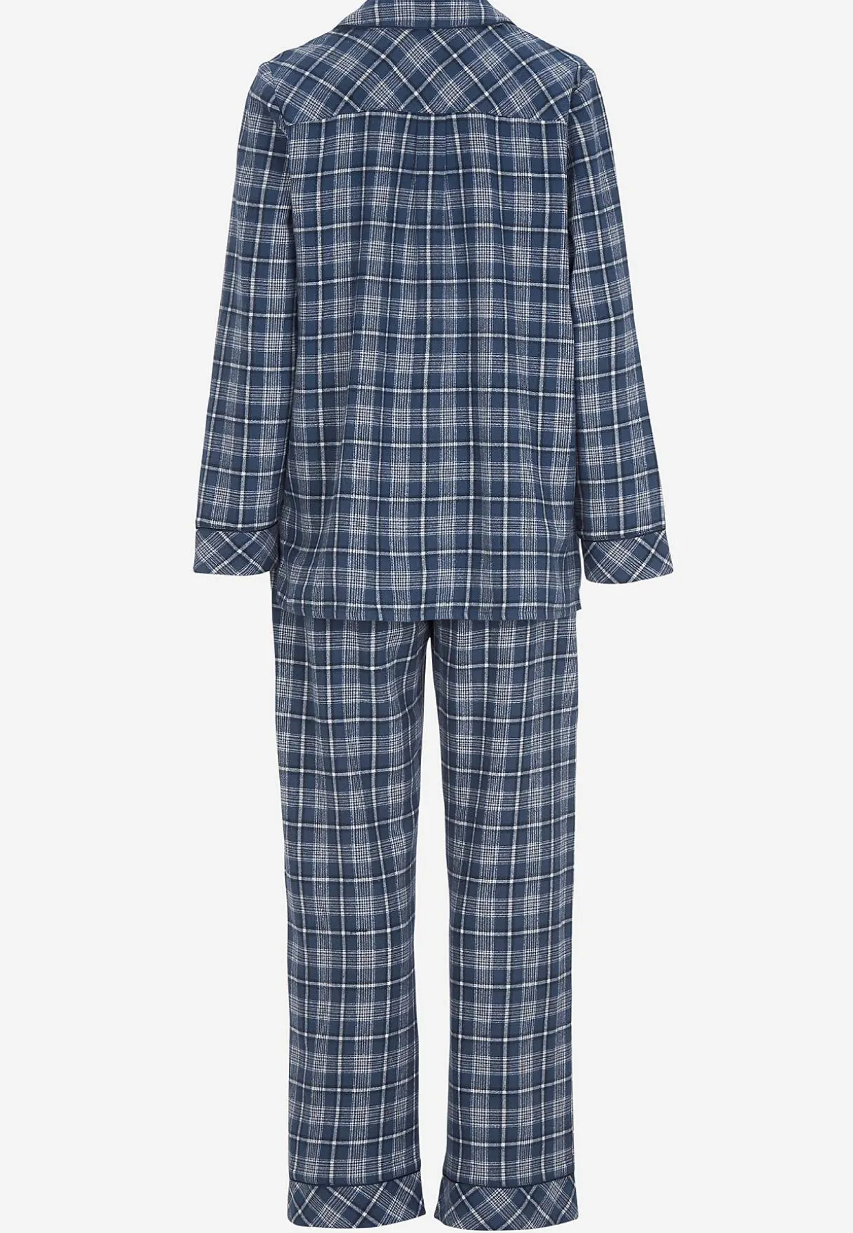 Ruudullinen pyjama flanellista