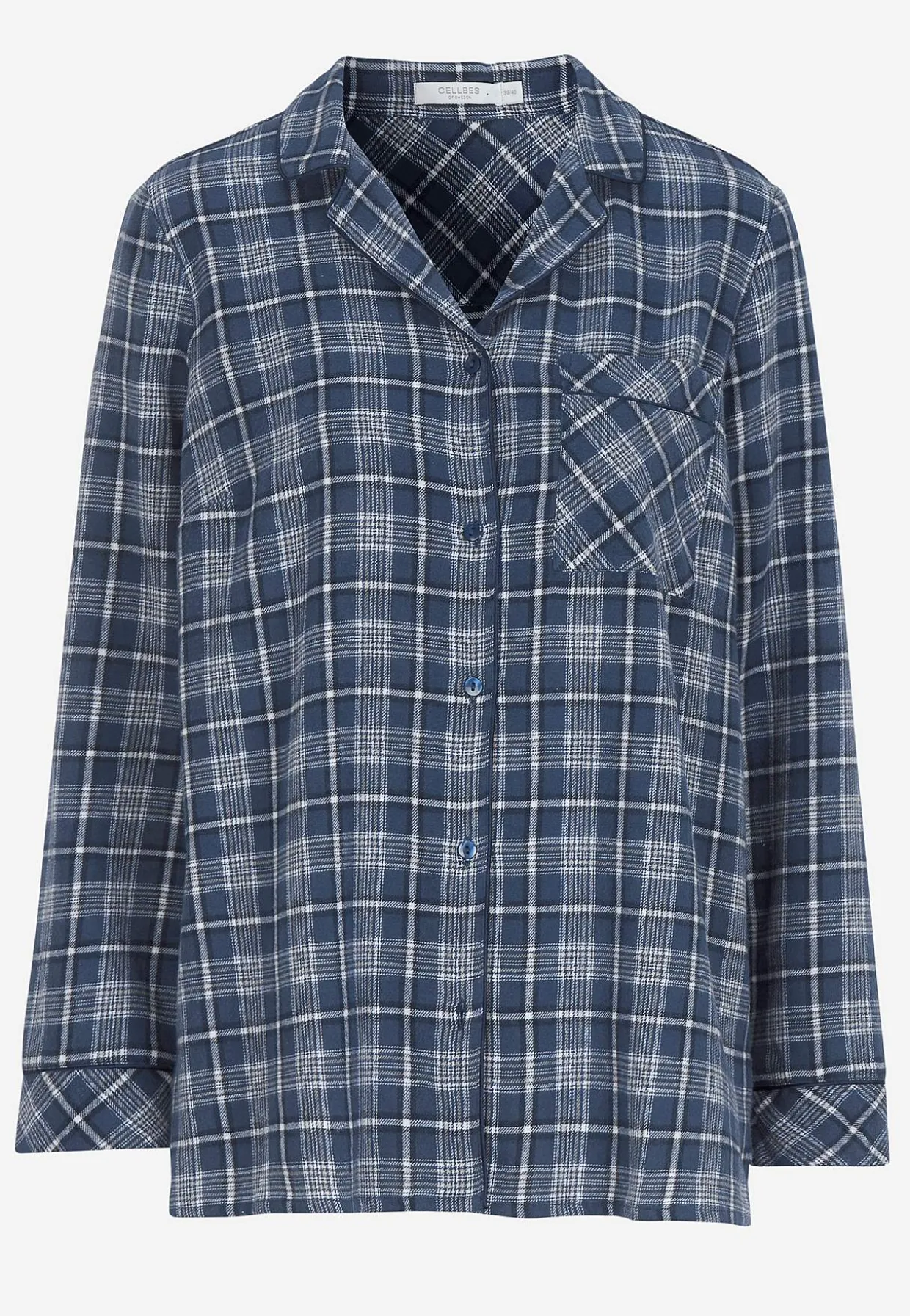 Ruudullinen pyjama flanellista
