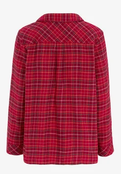 Ruudullinen pyjama flanellista