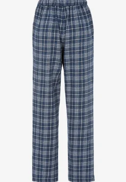 Ruudulliset pyjamahousut flanellista