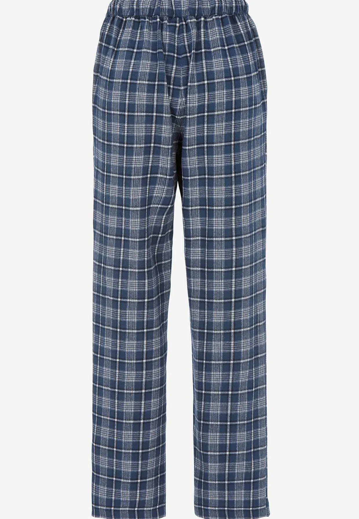 Ruudulliset pyjamahousut flanellista