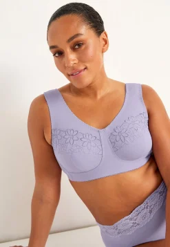 Soft-rintaliivi kirjailulla Lily 2 kpl/pakkaus