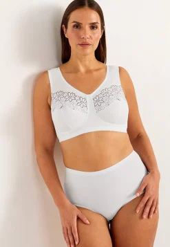 Soft-rintaliivi kirjailulla Lily 2 kpl/pakkaus
