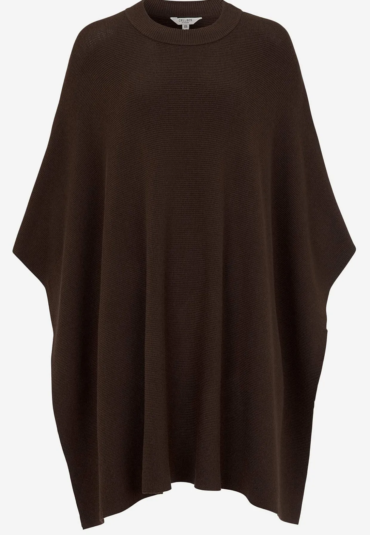 Tiheäsilmukkainen poncho