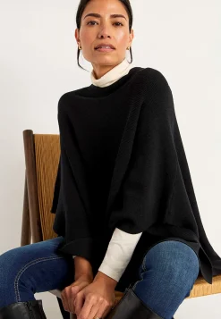 Tiheäsilmukkainen poncho