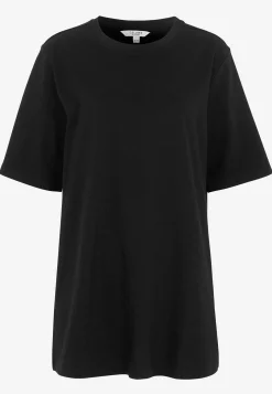Trikootunika raskaasta puuvillajersey-kankaasta