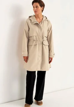 Tyylikäs, vuorattu parka
