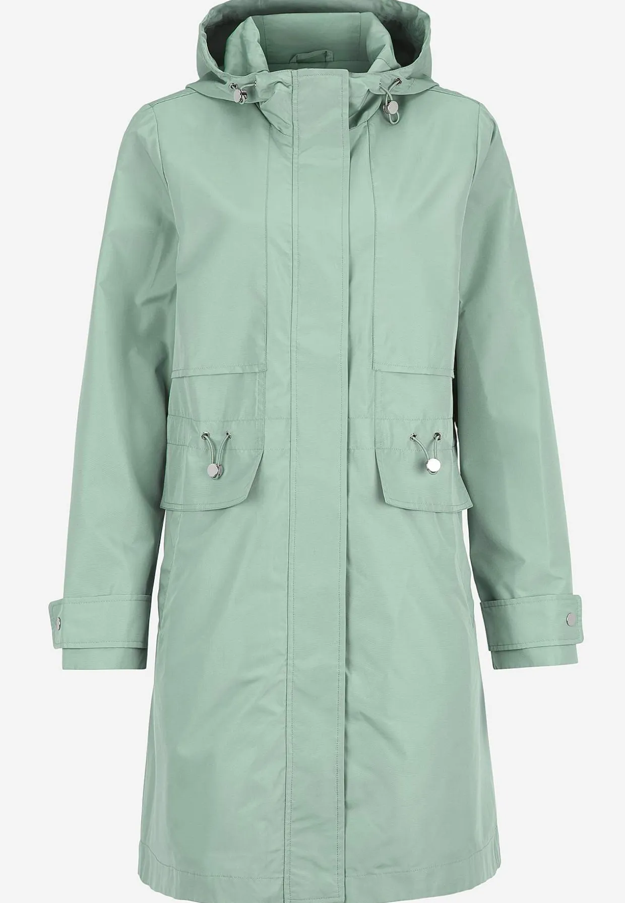 Tyylikäs, vuorattu parka