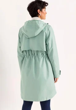 Tyylikäs, vuorattu parka