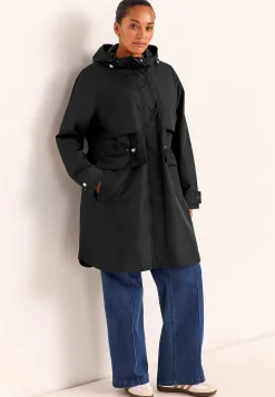 Tyylikäs, vuorattu parka